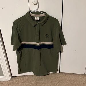 The Black Dog Large Men’s Green Polo Shirt